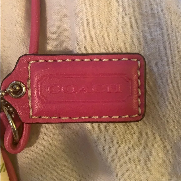 Coach Plaid Wristlet - Picture 3 of 4